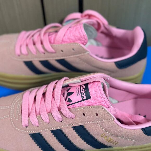 Gazelle Bold Pink Sneakers (Optimized) - Picture 2 of 5